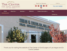 Tablet Screenshot of lasvegasoms.com